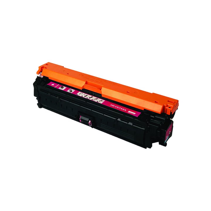 CE743A Cartus Toner, compatibil HP CE743A, magenta, 7300 pagini compatibil HP Color Laserjet CP 5220, CP 5220 DN, CP 5225, CP 5225 DN, CP 5225N
