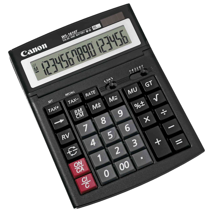 Calculator de birou Canon WS-1610T, 16 Digit