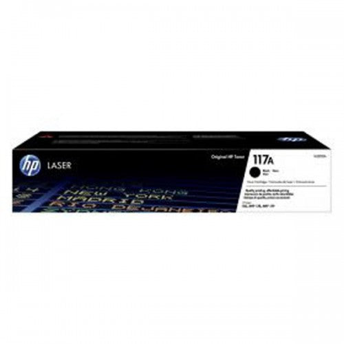Cartus toner original HP 117A, W2070A Black, 1000 pagini