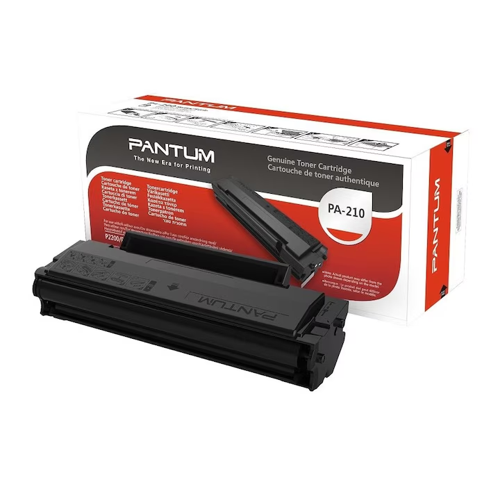 Cartus toner original PANTUM PA210 / PL-A210B, 1600 pagini, Premium Retail
