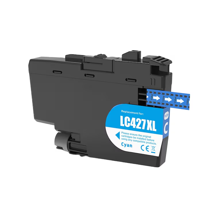 Cartus cerneala compatibil BROTHER, LC427XL, CYAN, 5000 pagini