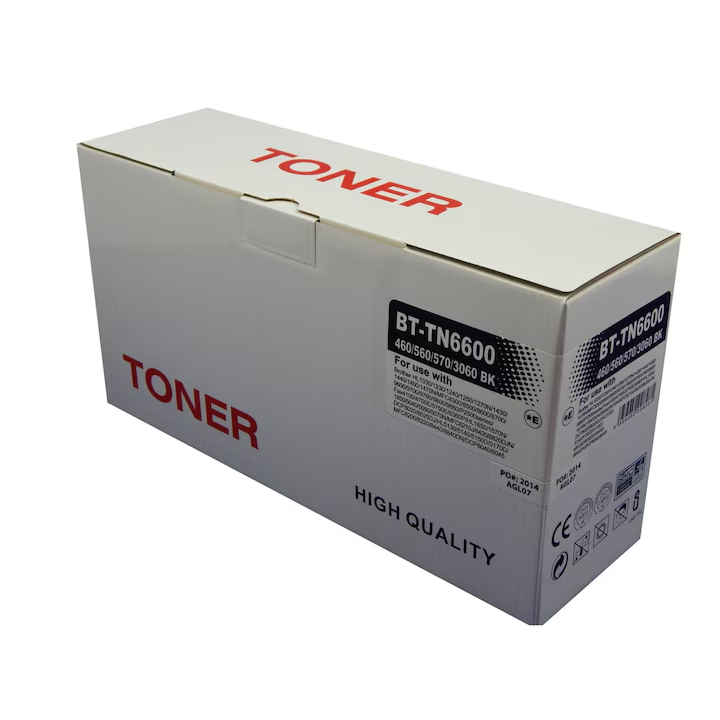 Cartus toner compatibil BROTHER TN6600 TN460 TN560 TN570 TN3060, 6000pg, black