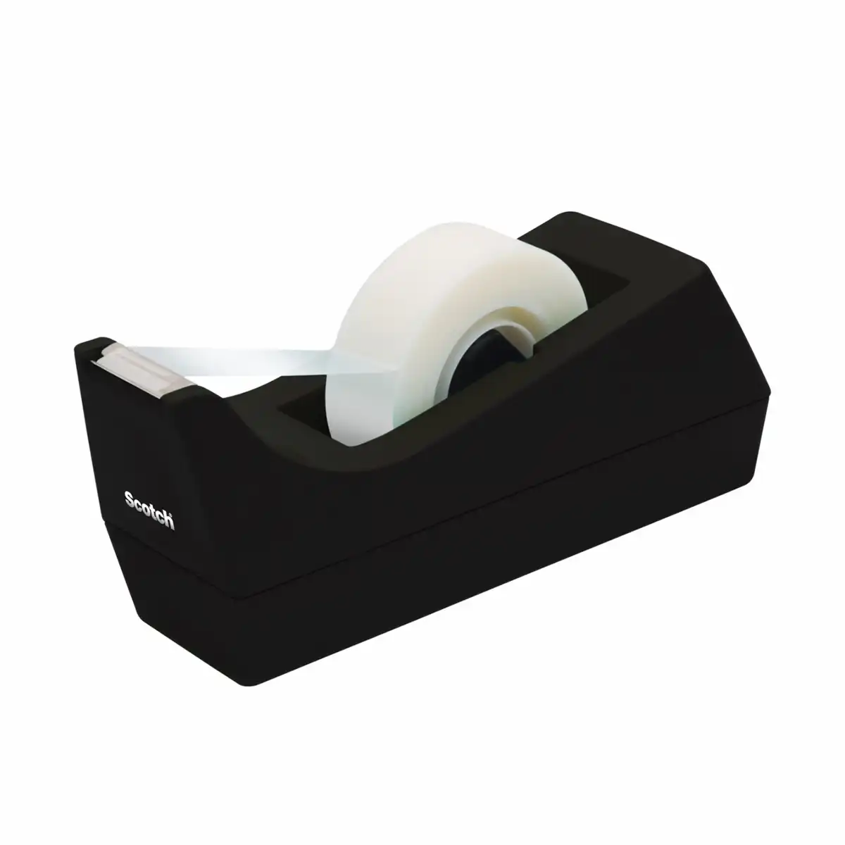 Dispenser banda adeziva, Scotch, Clasic C38, negru