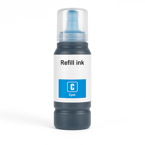 Flacon Cerneală Compatibilă Epson 101, C13T03V24A, EcoTank, 70 ml, Cyan