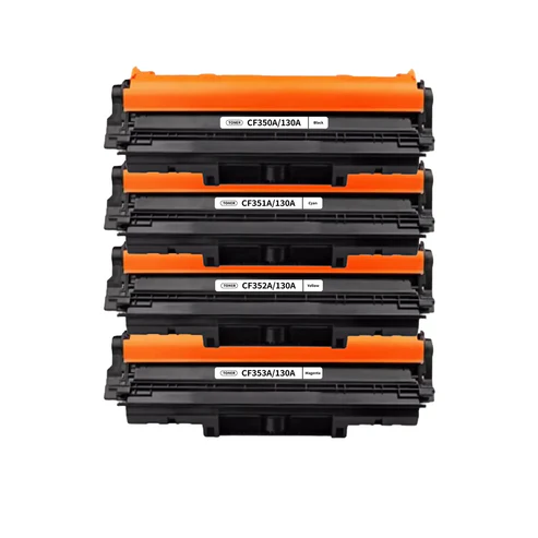 Set 4 cartus toner compatibil HP CF350A (CE310A), CF351A (CE311A), CF352A (CE312A), CF353A (CE313A), Canon CRG729
