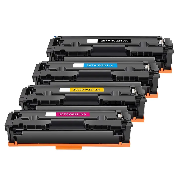Set 4 cartuse toner compatibil HP 207A W2210A W2211A W2212A W2213A