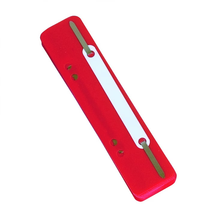 Set Alonje din Plastic pentru Indosariere si Arhivare, 25 Buc/Set, rosu