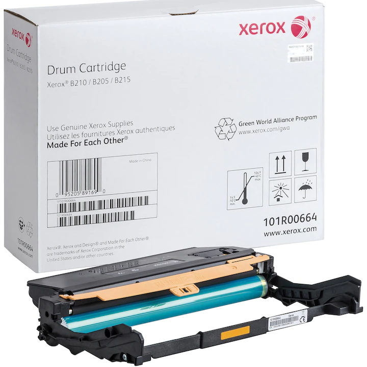 Drum unit (unitate cilindru) original Xerox 101R00664 pentru Xerox B205, B210, B215, 10.000 pagini