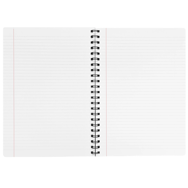 Caiet studentesc, PAPERLAND, cu spirala, A4, 96 file, dictando, 70g/mp, coperta Black Edition