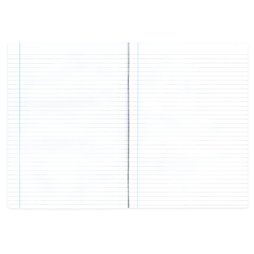 Caiet studentesc, PAPERLAND, cu spirala, A4, 96 file, dictando, 70g/mp, coperta kraft Go Green