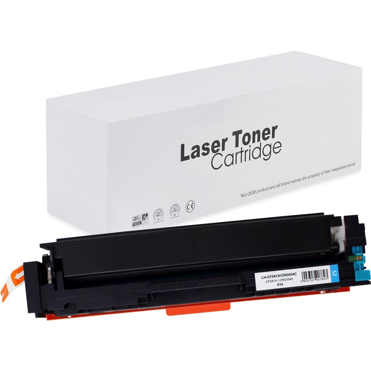 Cartuș toner compatibil HP CF541X, Cyan, 2500 pagini