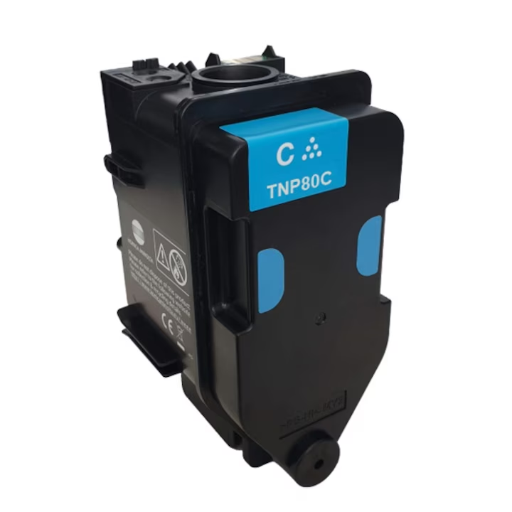 Cartus Toner original Konica Minolta TNP-80 Cyan, 9000 pagini pentru Bizhub C3320i