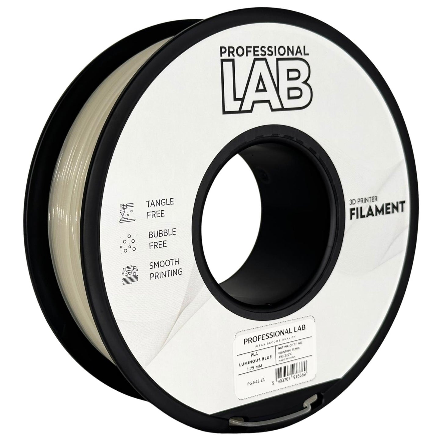 PLA luminous blue | Prof. Lab
