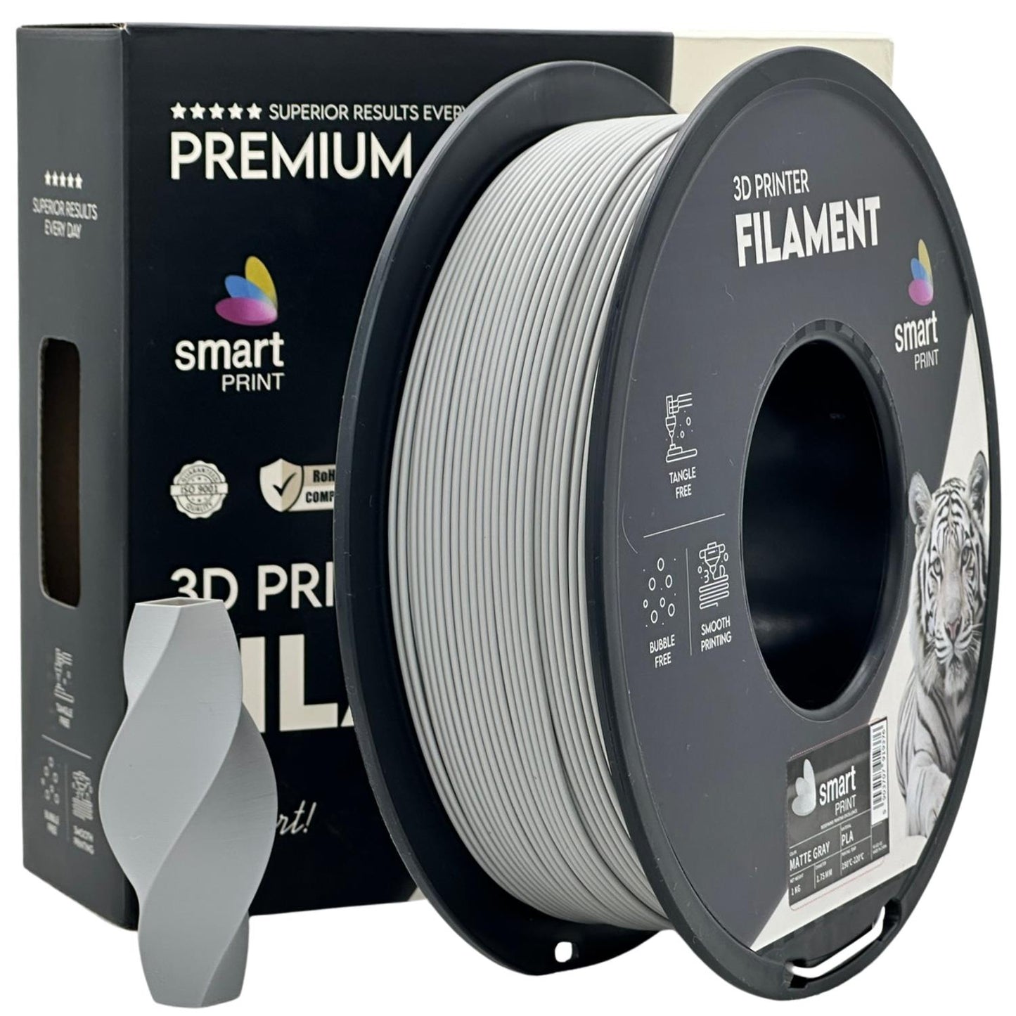 PLA matte gray | Smart Print