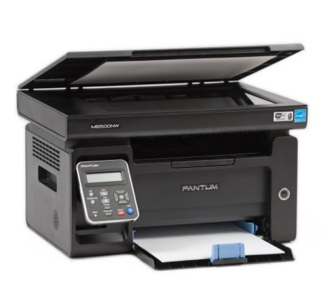 Imprimanta Multifunctionala Laser Pantum, M6500NW, WiFi, Retea, Viteza 22ppm, print, copy, scan