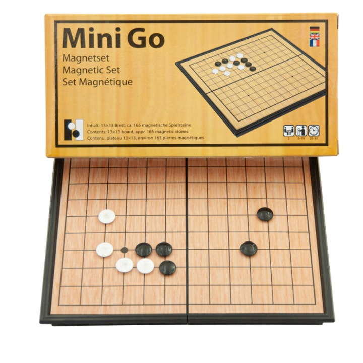 Joc de societate, UTOPIA, strategie, mini-GO, magnetic, 13 x 13 linii, 165 piese