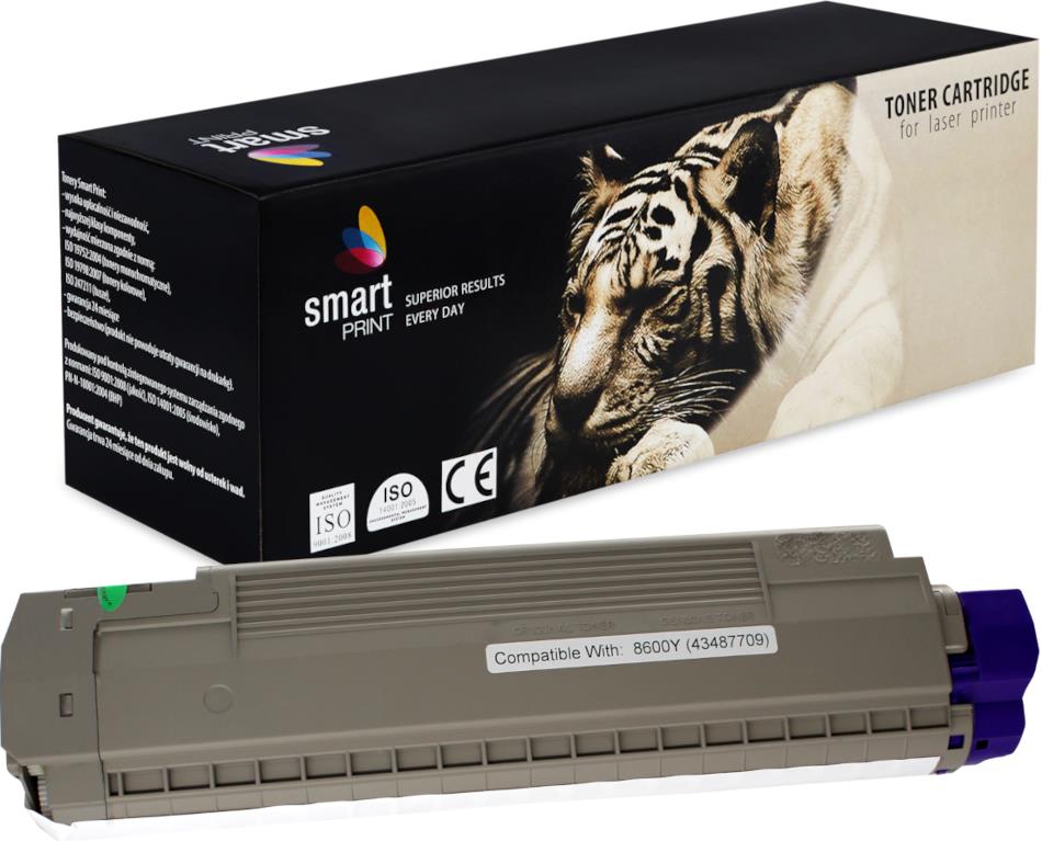Toner OK-8600Y 43487709