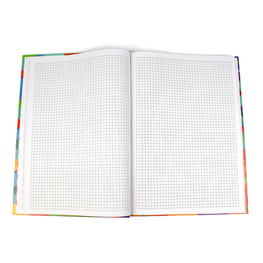 Registru tip caiet, A4 coperti cartonate color 100 file - matematica