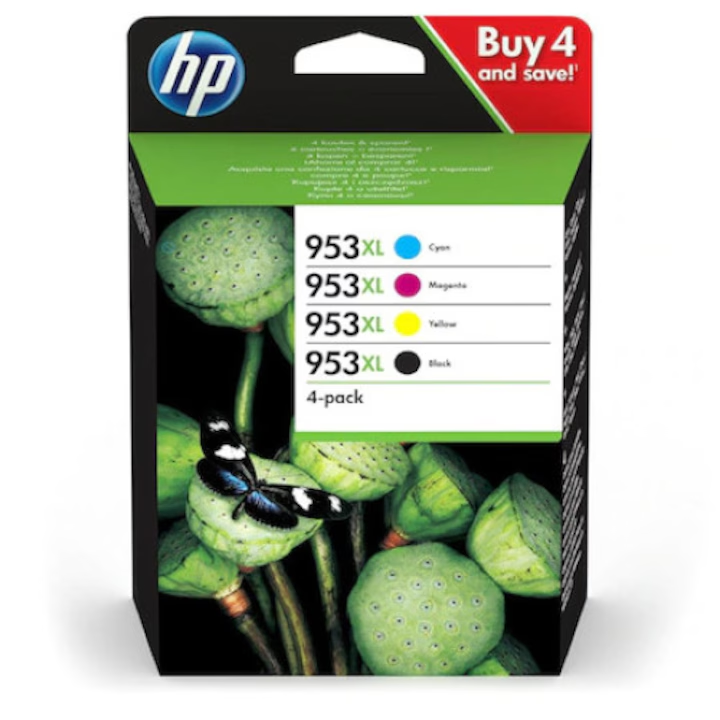 Set 4 buc cartus cerneala, original HP, OEM 953XL CMYK