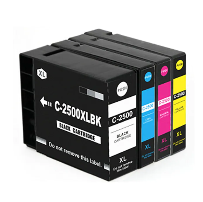 Set 4 cartuse cerneala compatibile CANON PGI-2500XL, CMYK