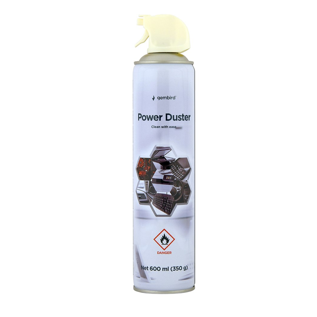 Spray cu aer comprimat, Power Duster, jet de aer, air duster , pentru curatare IT, 600 ml