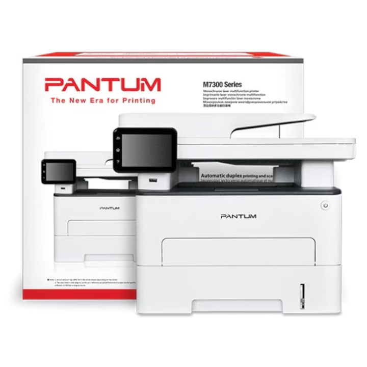 Imprimanta Multifunctionala Laser Monocrom Pantum M7310DW, Full Duplex DADF, Retea, WiFi, 600Mhz, Viteza 33ppm