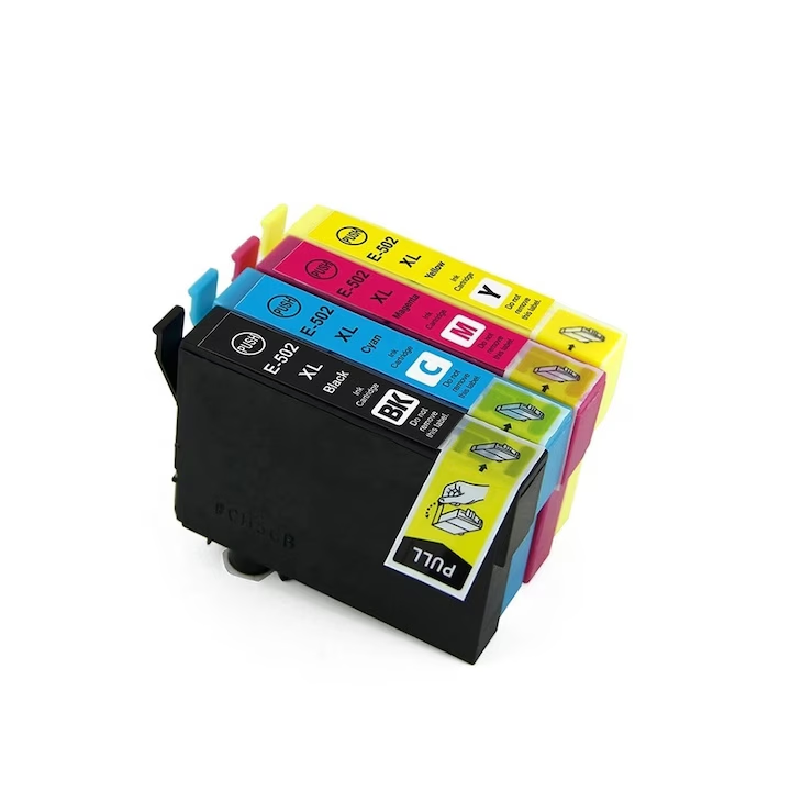 Set 4 cartuse cerneala compatibile EPSON T502XL