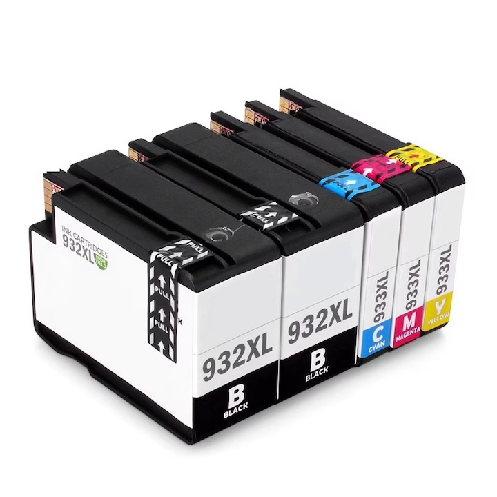 Set 5 buc cartus cerneala compatibil HP 2x 932XL + 3x 933XL