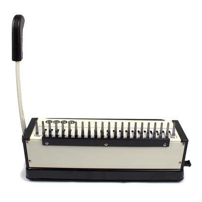 Aparat de indosariat, 15-18 coli, capacitate 450 coli, 21 gauri, pas legare 3:1, negru