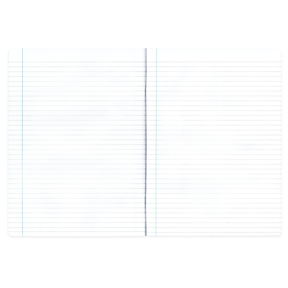 Caiet studentesc, PAPERLAND, cu spirala, A4, 96 file, dictando, 70g/mp, coperta kraft Go Green