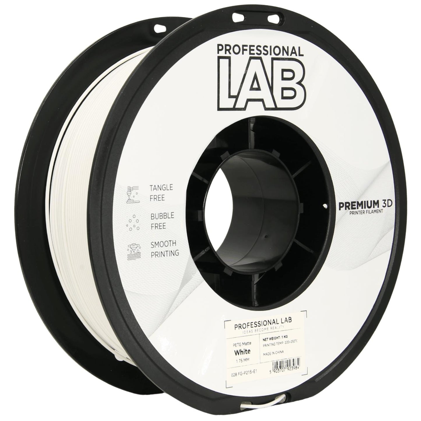 PETG matte white | Prof. Lab