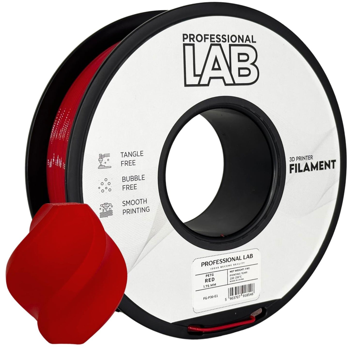 PETG red | Prof. Lab