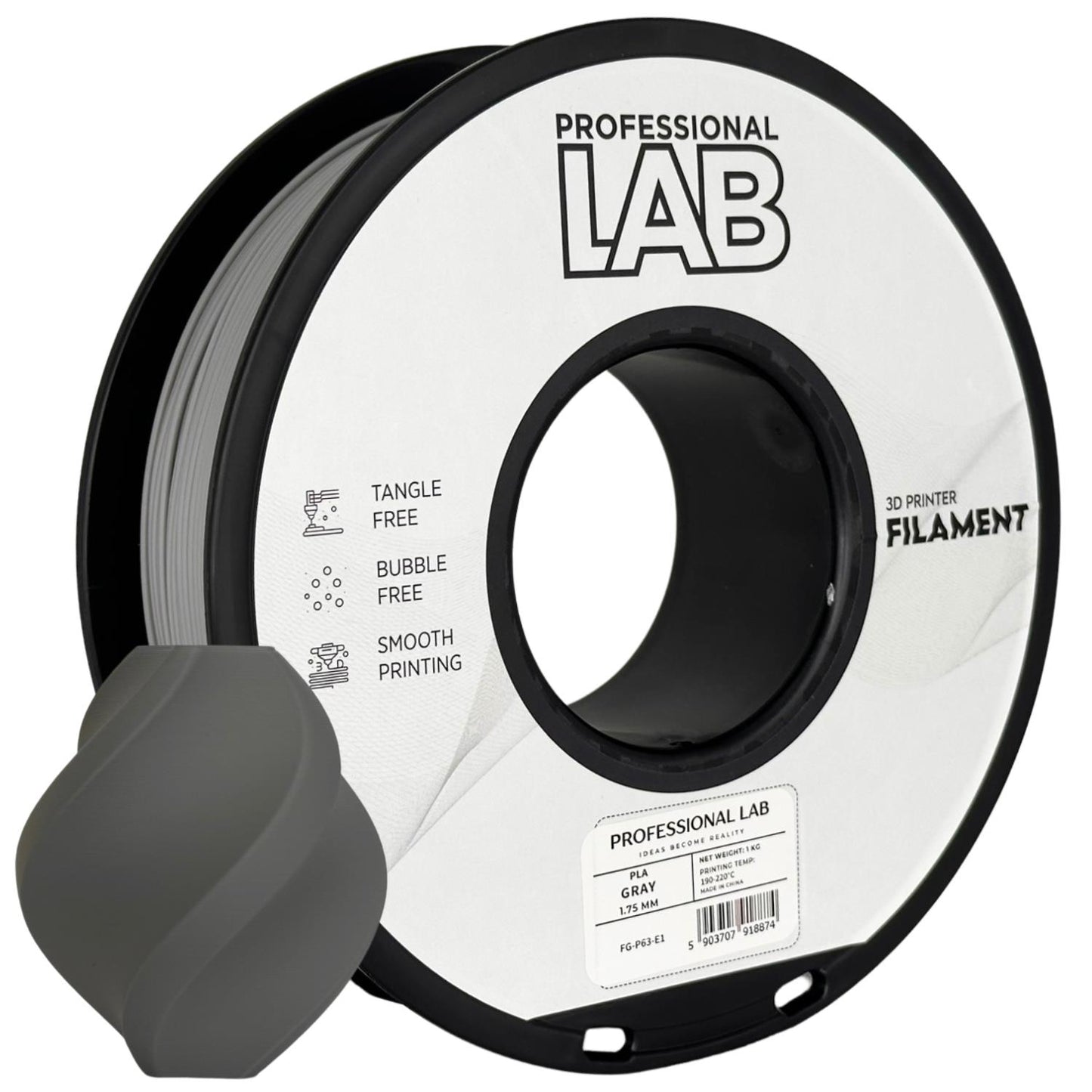 PLA gray | Prof. Lab
