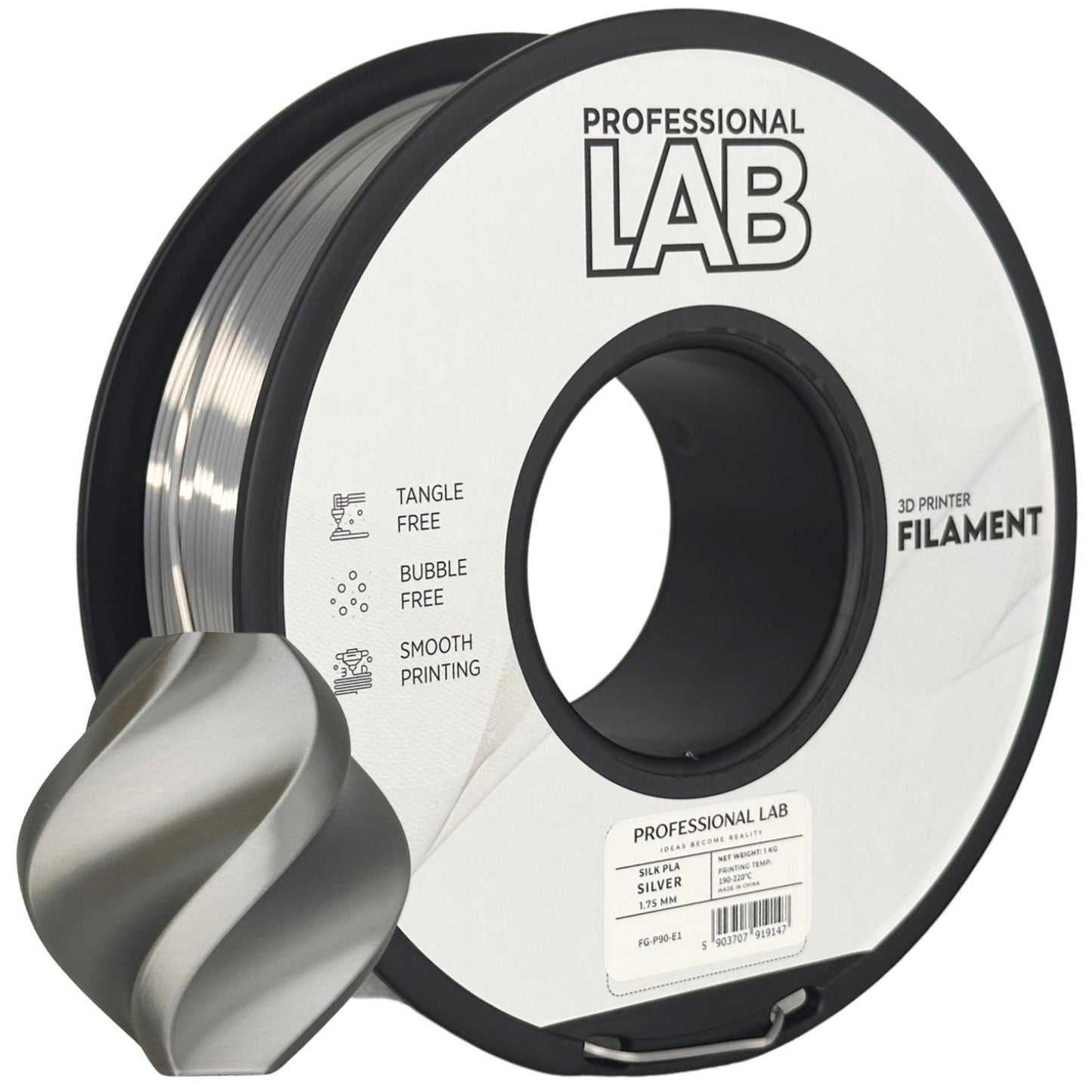 Silk PLA silver | Prof. Lab