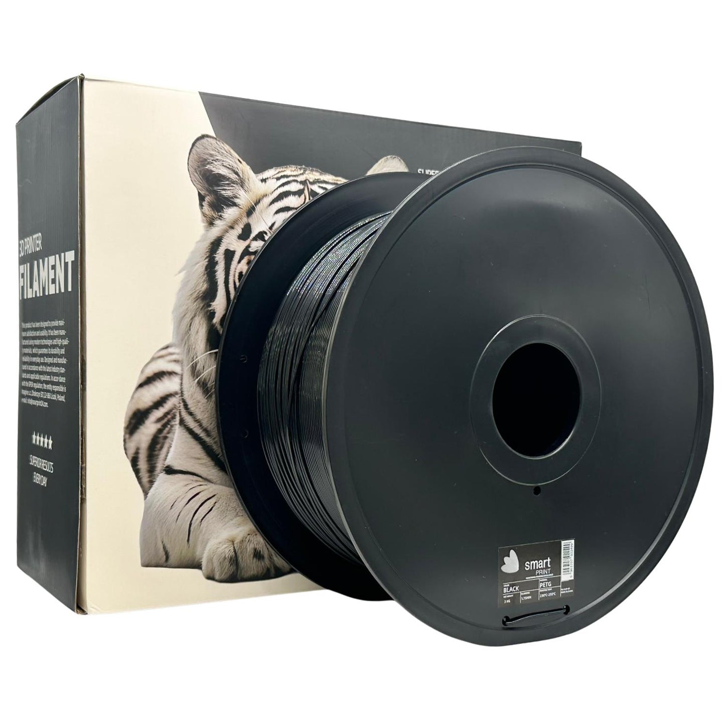 PETG black 3 kg | Smart Print