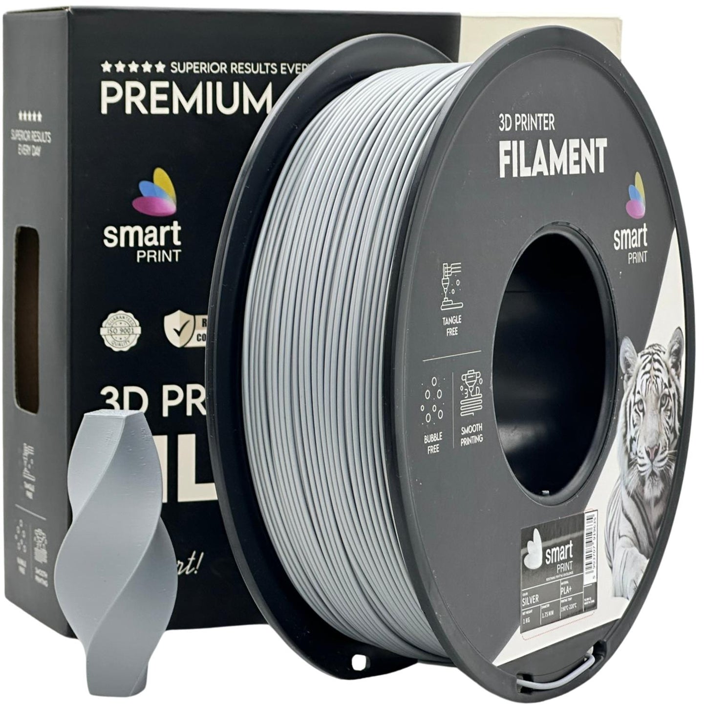 PLA+ silver | Smart Print