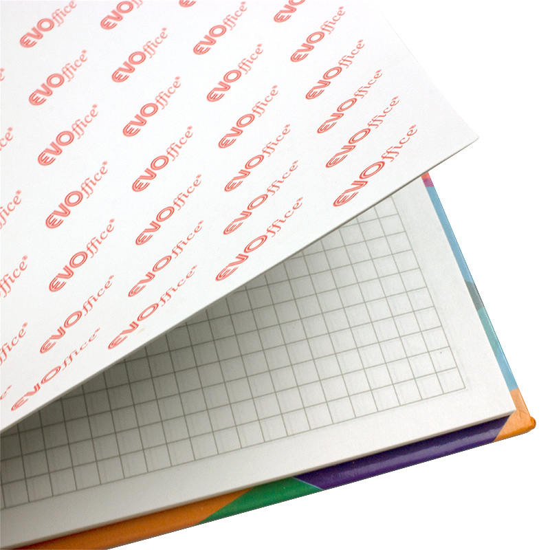 Registru tip caiet, A4 coperti cartonate color 100 file - matematica