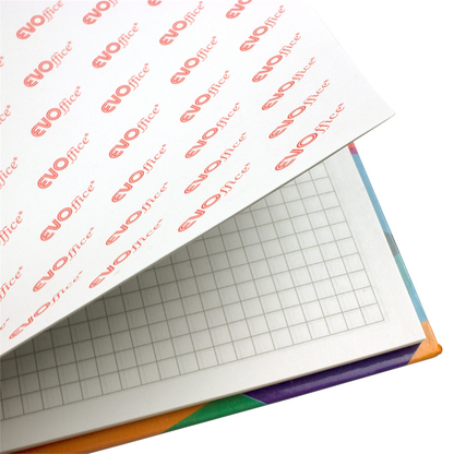 Registru tip caiet, A4 coperti cartonate color 100 file - matematica