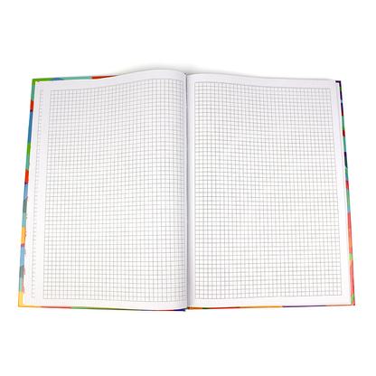Registru tip caiet, A4 coperti cartonate color 100 file - matematica