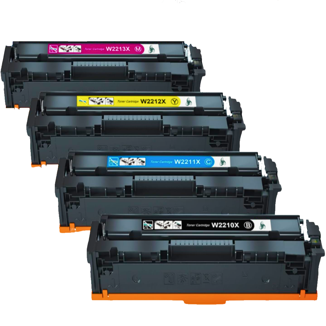 Set 4 cartus toner compatibil HP 207X W2210X W2211X W2212X W2213X